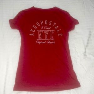 Aeropostale wine colored top